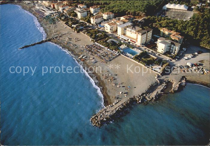 Marina di Cecina Flugaufnahme