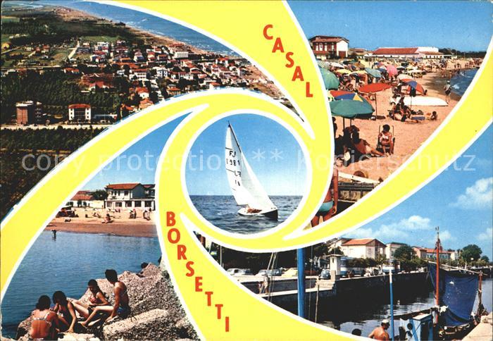 Casal Borsetti Segelboot Strand