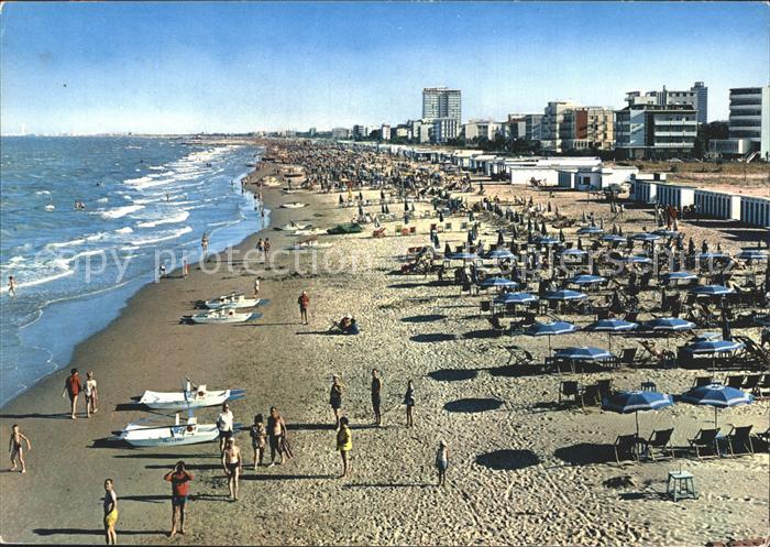 Milano Marittima spiaggia der Strand