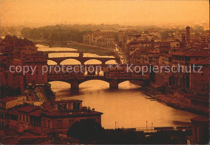 Firenze Florenz Ponti sull Arno Bruecke
