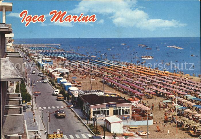 Igea Marina la spiaggia der Strand