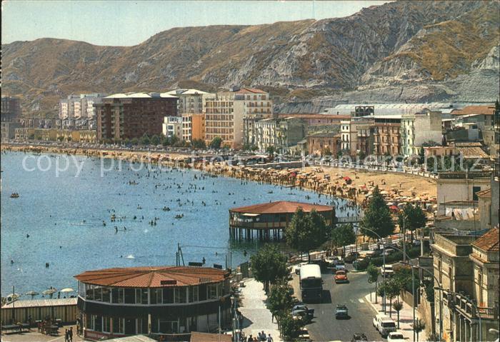 Crotone Lido der Strand
