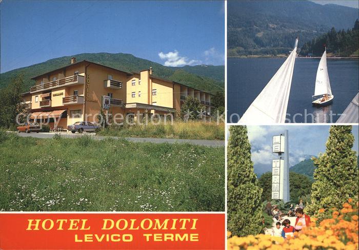 Levico Terme Hotel Dolomiti Ristorante Pizzeria Segelboote