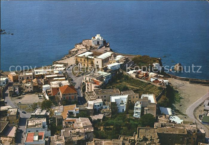 Forio d Ischia chiesa del soccorso dall aereo Flugaufnahme