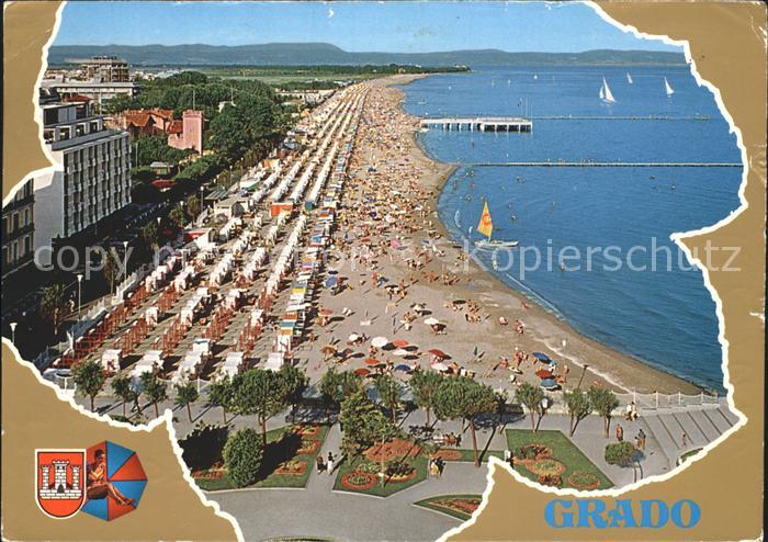 Grado Gorizia stazione balneare isola del sole Duomo Battistero S. Maria
