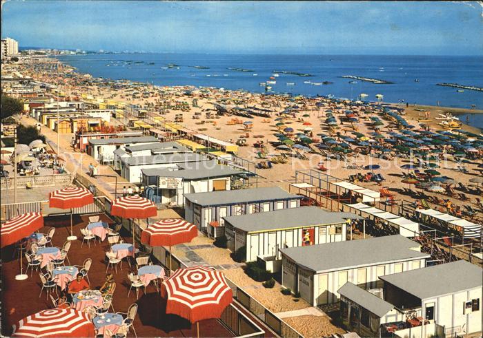 Cattolica Rimini spiaggia der Strand