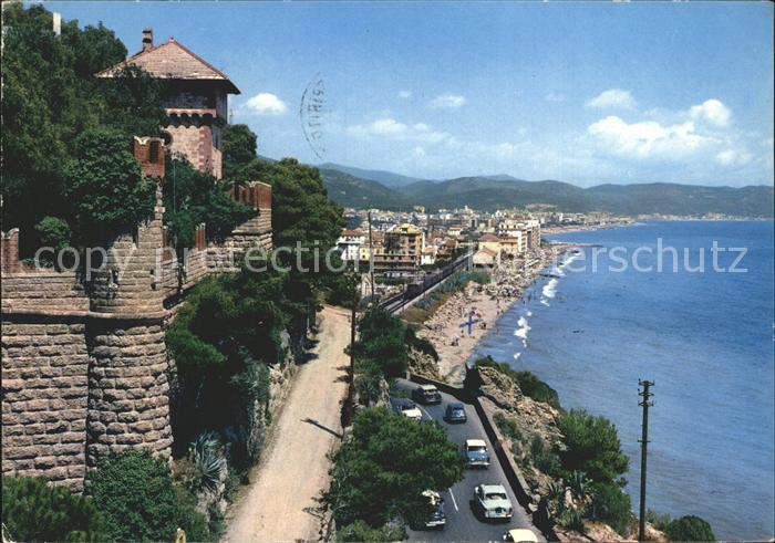 Borghetto Santo Spirito Liguria Castello Borelli e Via Aurelia