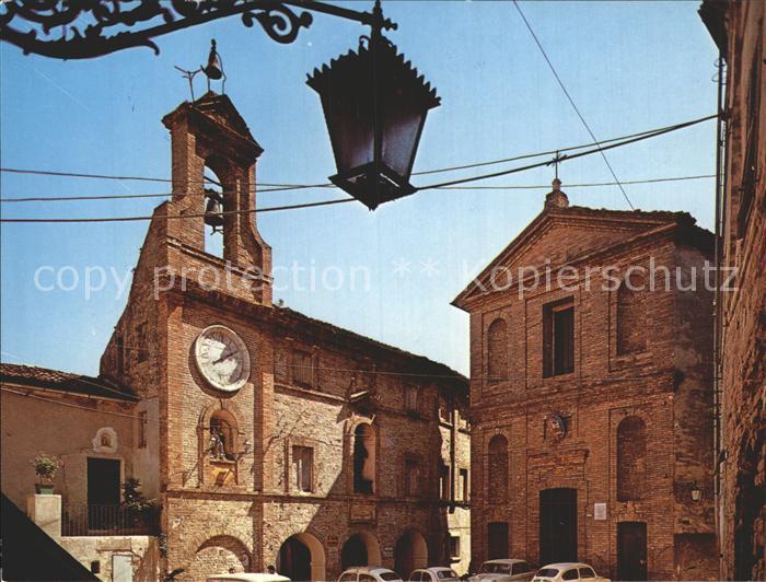 Grottammare Piazza Papa Sisto V e chiesa di San Giovanni Battista