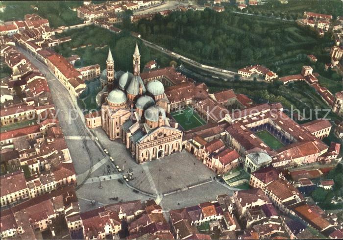 Padova Basilica del Santo Luftansicht