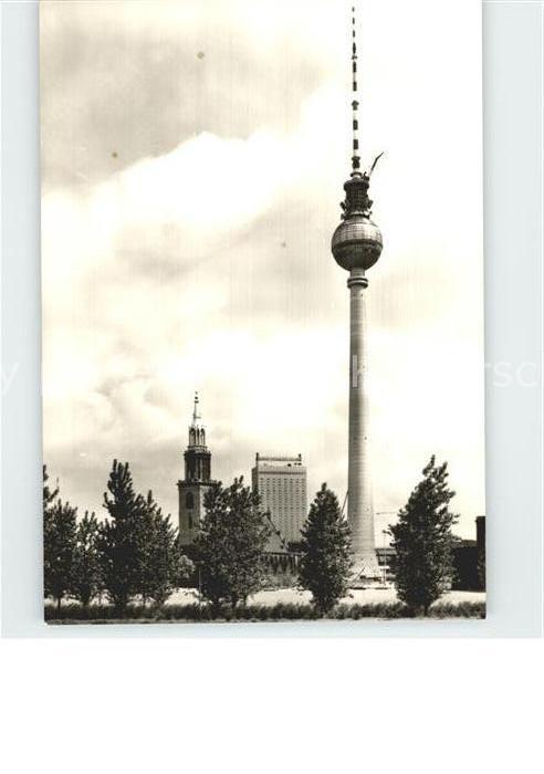 BERLIN  CITY UKW- und Fernsehturm der Deutschen Post