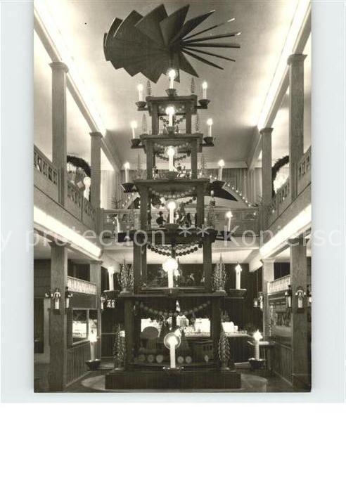 Seiffen Erzgebirge Grosse Pyramide im Spielzeugmuseum