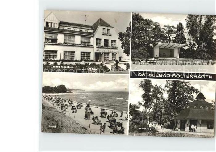 Boltenhagen Ostseebad Freilichtbuehne Strand Zentrag Ferienheim Mittelweg