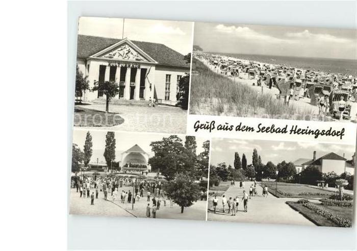 Heringsdorf Ostseebad Usedom Strand Kurpark Kulturhaus