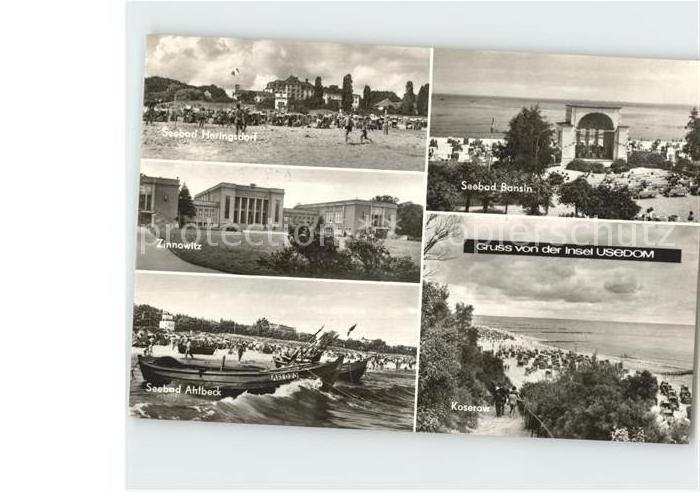 Usedom Mecklenburg-Vorpommern Seebad Bansin Heringsdorf Zinnowitz Ahlbeck