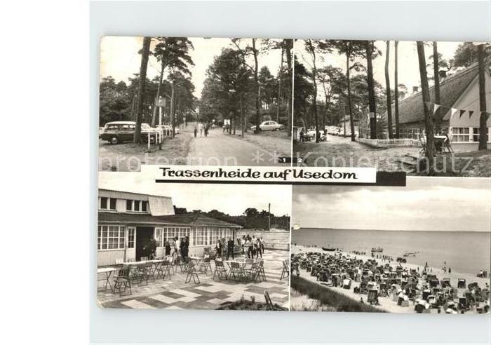 Trassenheide Usedom Weg zum Strand Ferienlager der Friedrich Schiller Universita