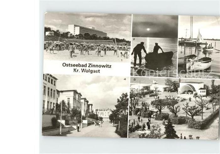 Zinnowitz Ostseebad Feriendienst Wismut Fischer Promenade Am Achterwasser