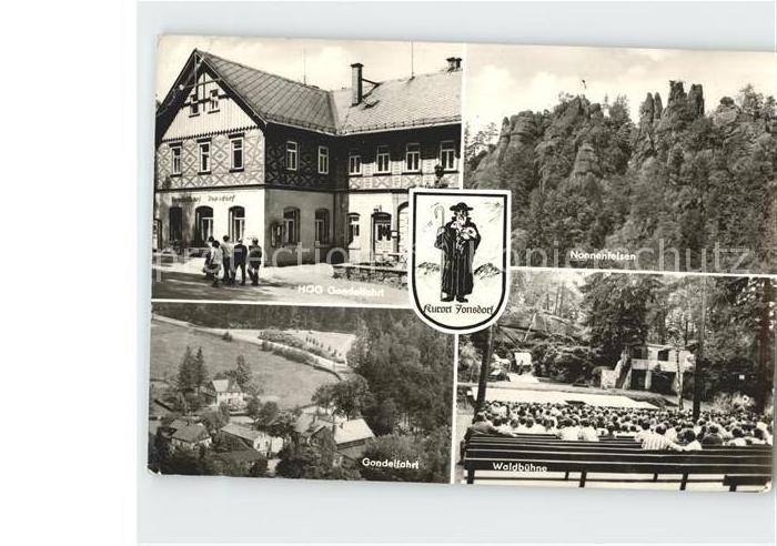 Jonsdorf Nonnenfelsen Gondelfahrt Waldbuehne