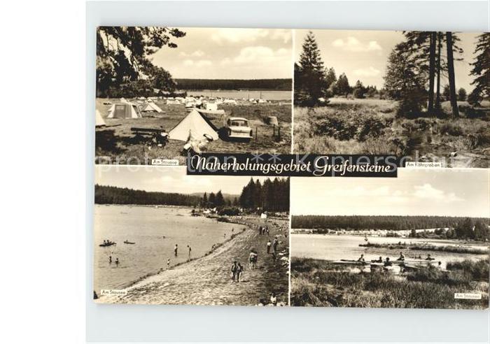 Greifensteine Erzgebirge Stausee Roehrgraben