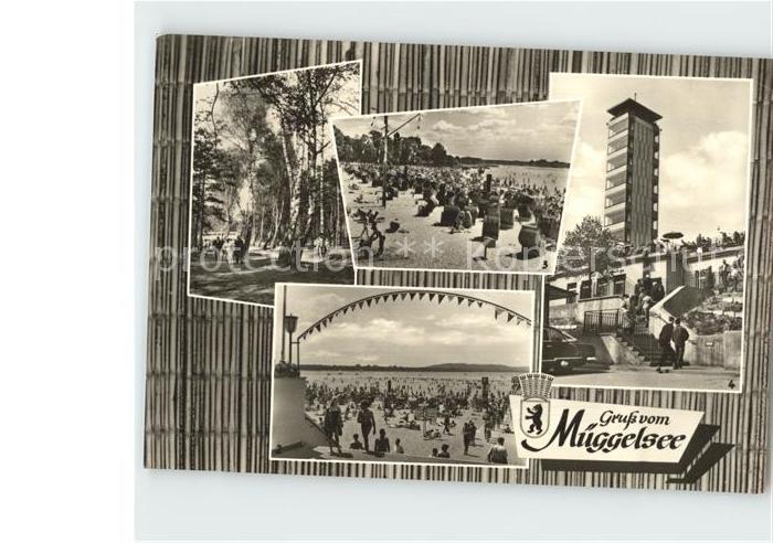 Mueggelsee Waldpromenade Mueggelturm