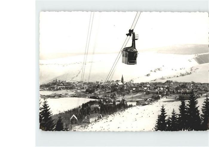 Oberwiesenthal Erzgebirge Gondelbahn