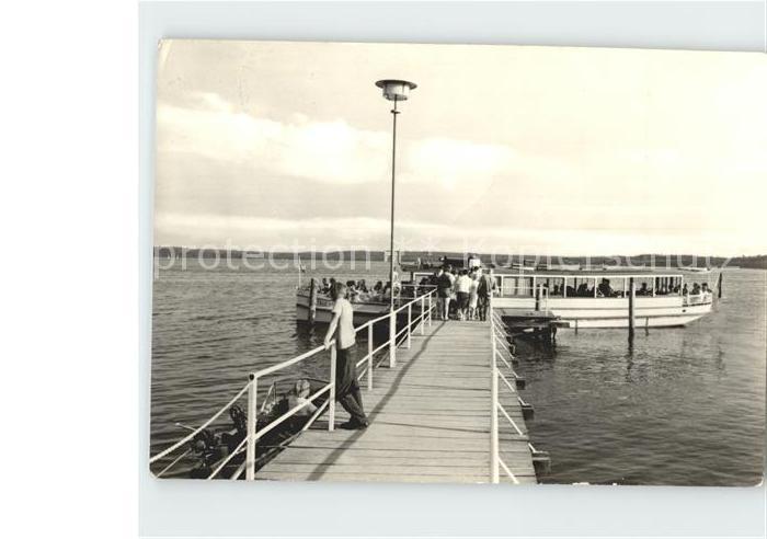 Plau See Anlegestelle Ortsteil Seelust