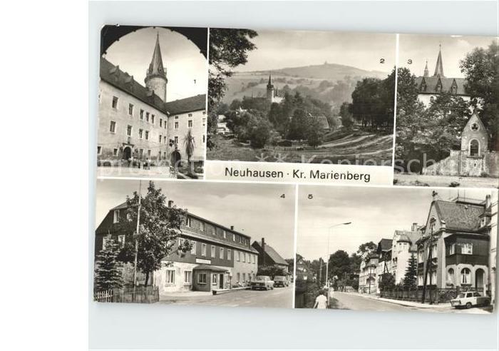 Neuhausen Marienberg Schloss Purschenstein Betriebsferienheim Kammbaude