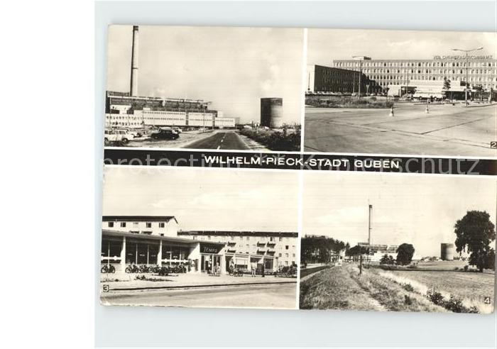 Guben VEB Chemiefaserkombinat Kaufhalle