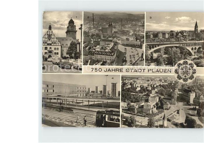 Plauen Vogtland Friedrich Elbert- Bruecke Oberer Bahnhof