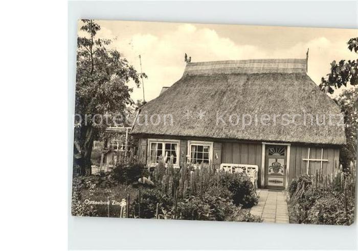 Zingst Ostseebad Typisches Haus