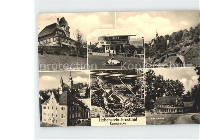 Hohenstein-Ernstthal HO- Berggasthaus Kirche Rathaus