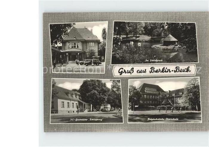 BERLIN CITY Bahnhof HO- Gaststaette Schlosskrug