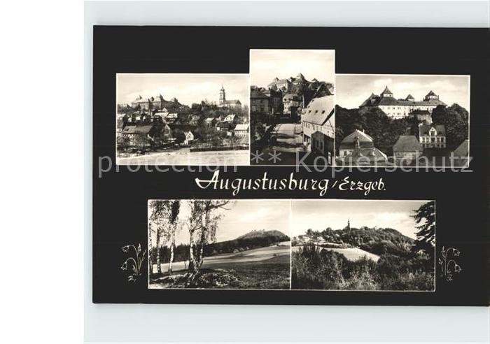 Augustusburg Burg Teilansicht