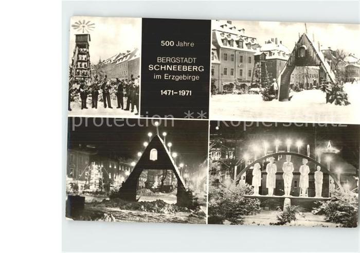 Schneeberg Erzgebirge Weihnachtspyramiden