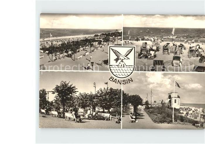 Bansin Ostseebad Promenade Strand