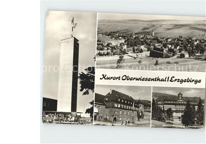 Oberwiesenthal Erzgebirge Teilansicht Neues Fichtelberghaus Sportschule SC Trakt