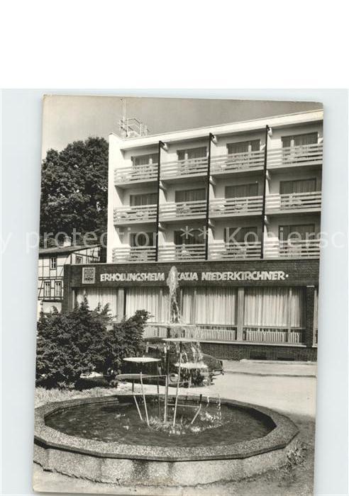 Leutenberg Thueringen Erholungsheim Katja Niederkirchner