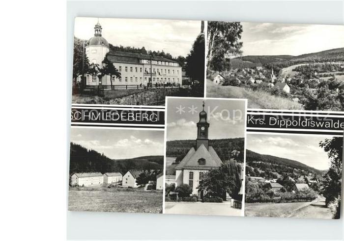 Schmiedeberg Dippoldiswalde Stadtansicht