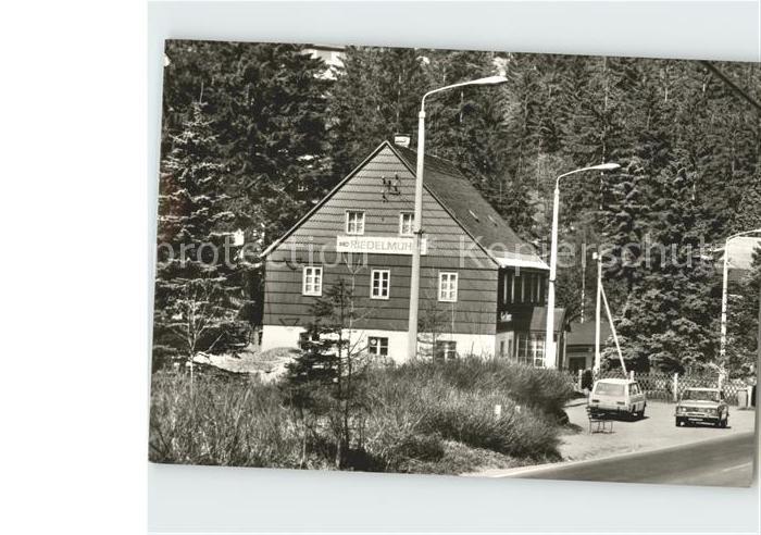 Baerenburg Sachsen HO- Gaststaette Riedelmuehle