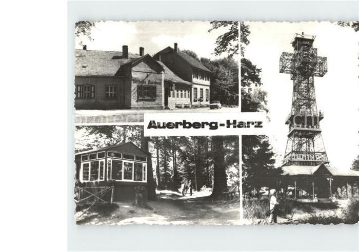 Auerberg Harz Gaststaette Auerberg Josephskreuz