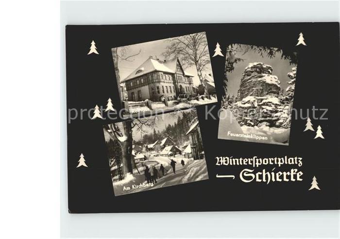 Schierke Harz Kirchberg Feuersteinklippen Rathaus