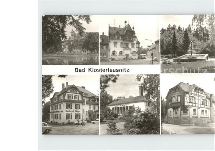 Bad Klosterlausnitz Rathaus Kurpark Kurhotel Koeppe