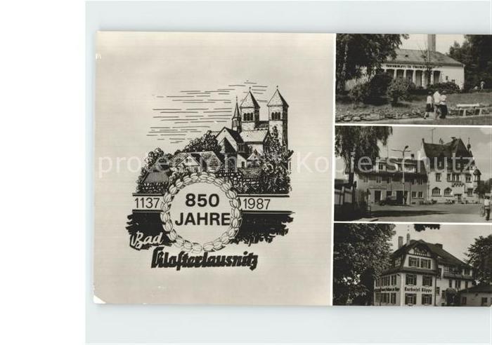 Klosterlausnitz Bad Sanatorium Doktor Friedrich Wolf Markt Rathaus