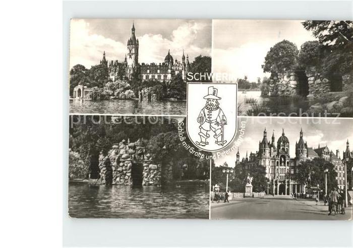 Schwerin Mecklenburg Schloss Grotte Petermaennchen