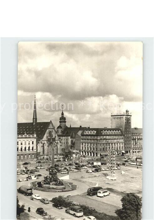 LEIPZIG Sachsen Karl Marx- Platz
