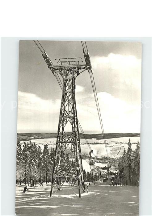 Oberwiesenthal Erzgebirge Seilbahn zum Fichtelberg