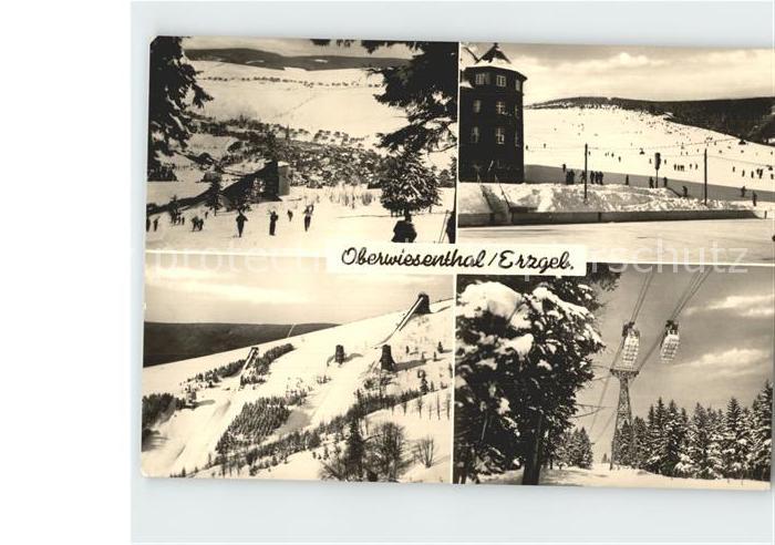 Oberwiesenthal Erzgebirge Sprungschanzen Fichtelberg Seilbahn