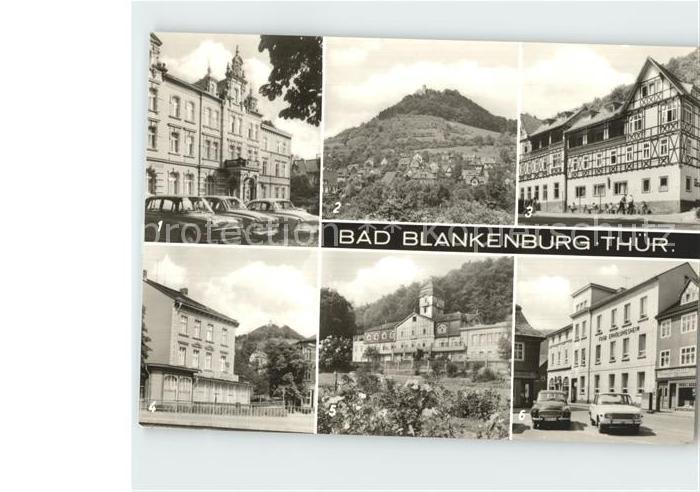 Bad Blankenburg Erholungsheime Magnus Poser Albert Haenel Greifenstein Heim am G