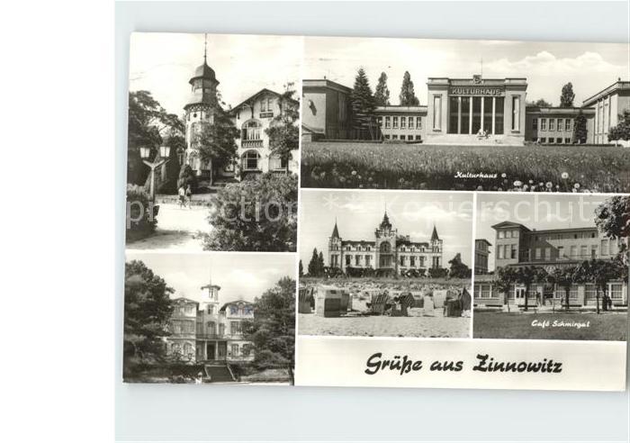 Zinnowitz Ostseebad Kulturhaus Strand