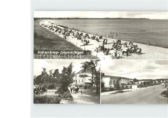 Breege Ruegen Strand Promenade