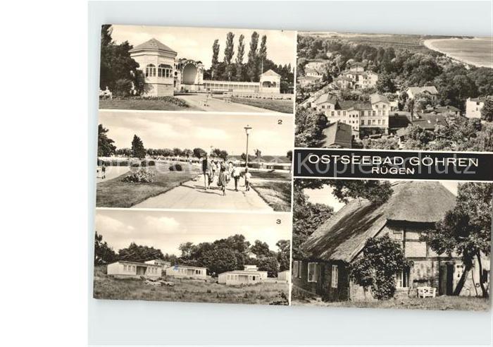 Goehren Ruegen Musikpavillon Promenade FDGB- Urlauberdorf